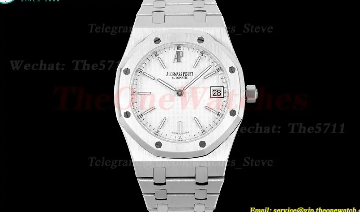 Royal Oak 15202 39mm SS SS White Dial BF A2121