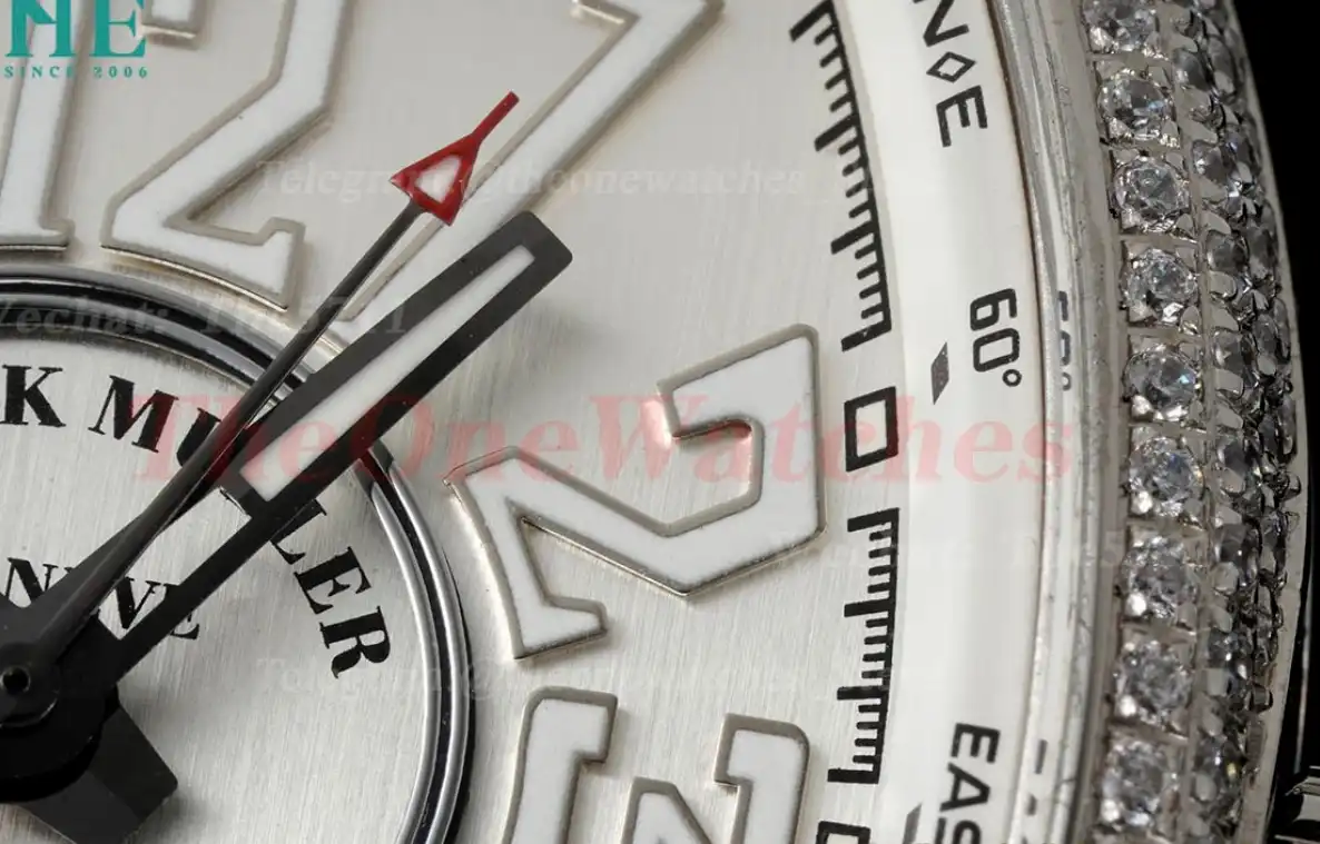 Vanguard Mens V45 SS LE White Dial ABF A2824