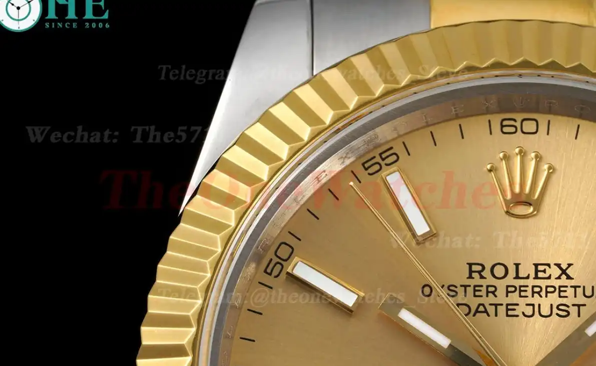 Datejust 126333 41MM Oyster 904L Gold Stk YG SS GMF VR3235