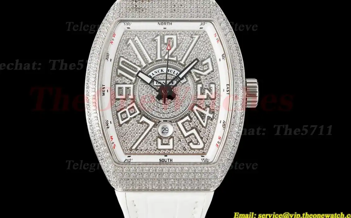 Vanguard Mens V45 SS LE Diamonds Dial ABF A2824