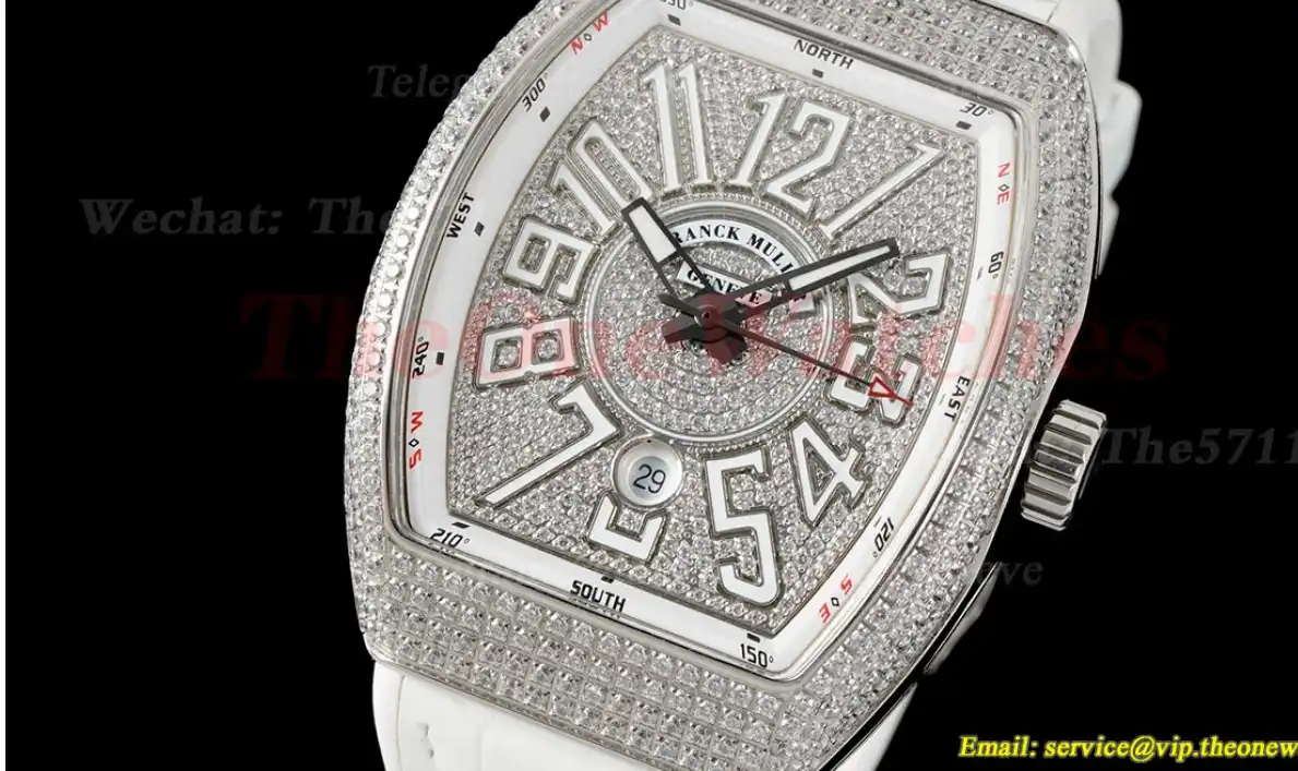 Vanguard Mens V45 SS LE Diamonds Dial ABF A2824