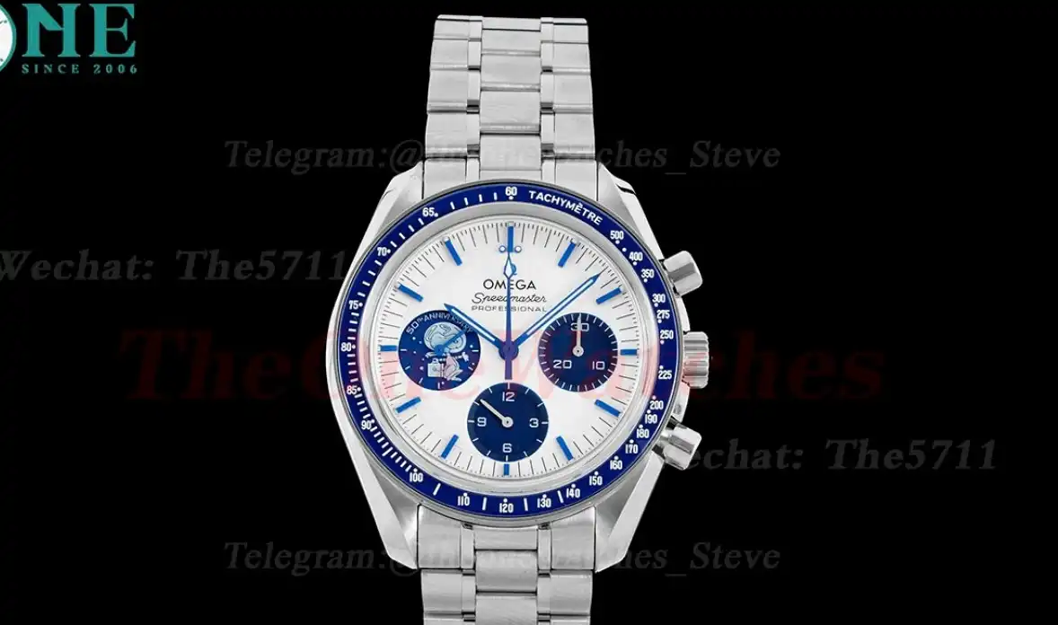 Speedmaster Professional “Silver Snoopy Award” 50th Anniversary SS SS OSF A7750