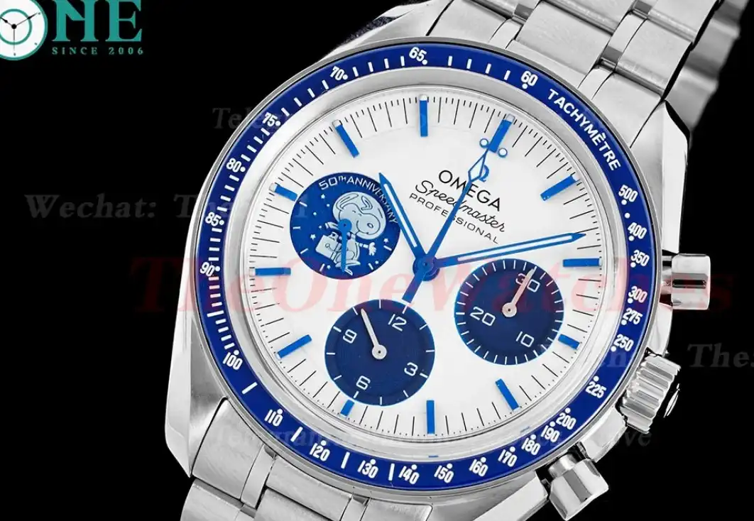 Speedmaster Professional “Silver Snoopy Award” 50th Anniversary SS SS OSF A7750