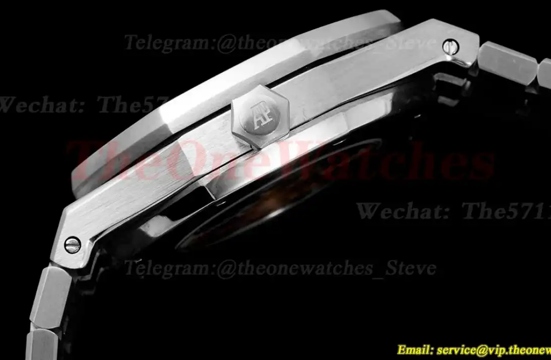 Royal Oak Fake tourbillon SS SS White Stk ABF A23J(Erotic)