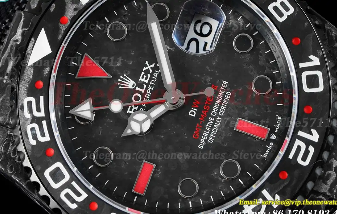 GMT Master II DIW Carbon NY Black Dial VSF VR3186