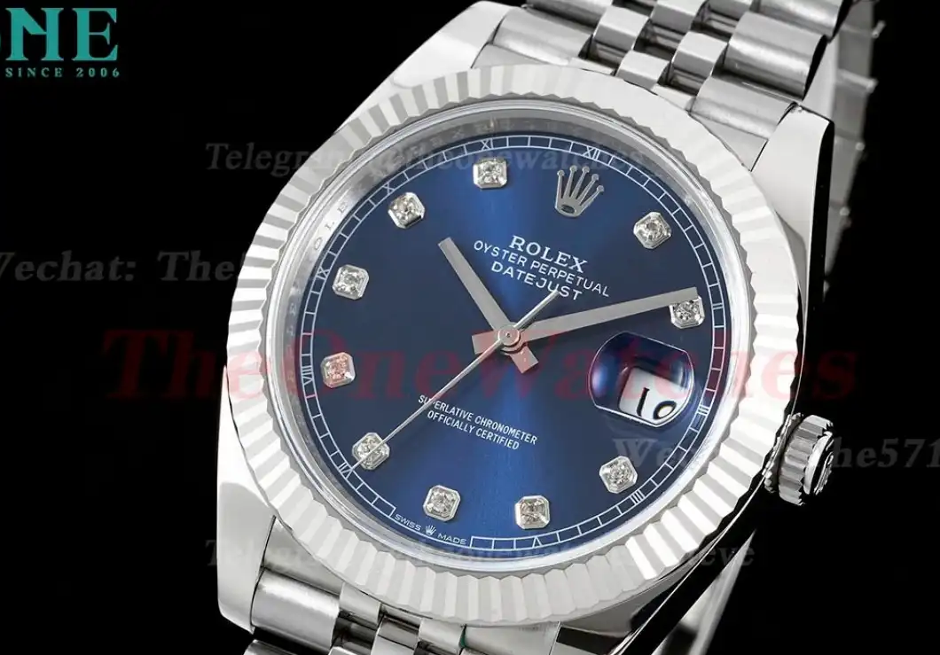 Datejust 126334 41mm Jubilee SS SS Blue Dia JVS VR3235