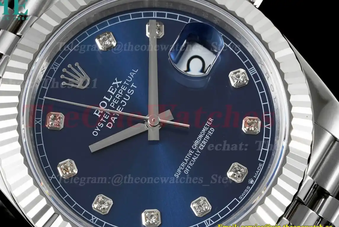 Datejust 126334 41mm Jubilee SS SS Blue Dia JVS VR3235