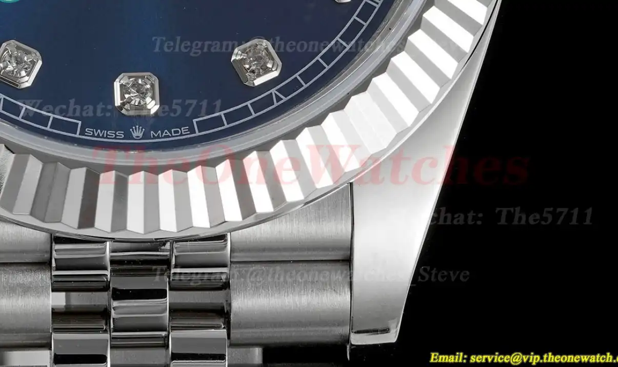 Datejust 126334 41mm Jubilee SS SS Blue Dia JVS VR3235