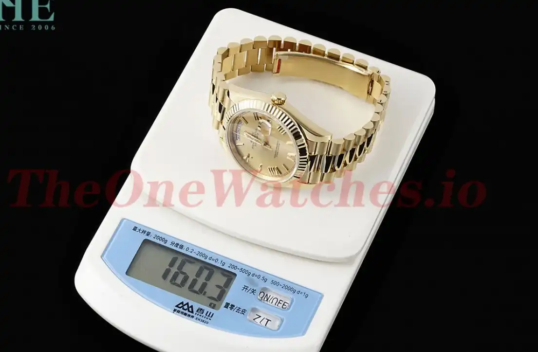 Rolex - DayDate 228238 40mm Pres YG YG Gold Dial GMF A2836 (Gain Weight)