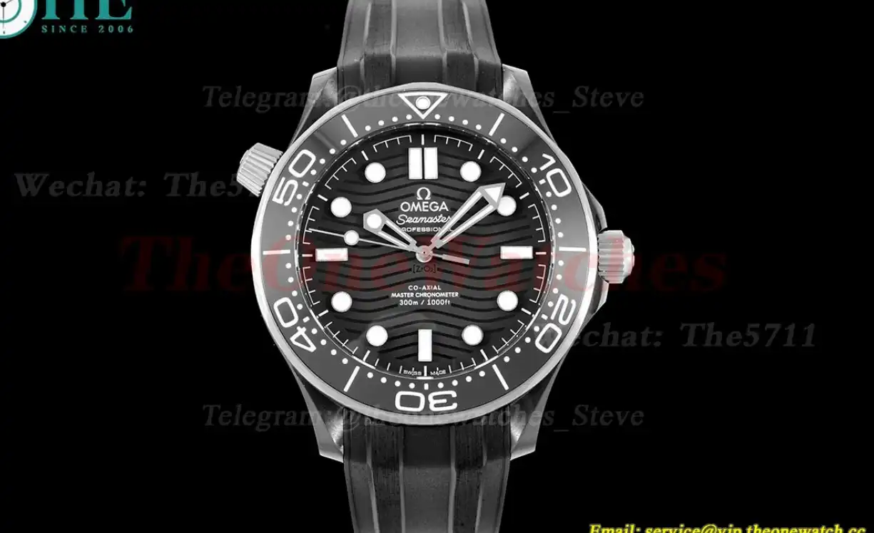 Seamaster 300m 43.5mm Ceramic RU Black Dial ORF A8806