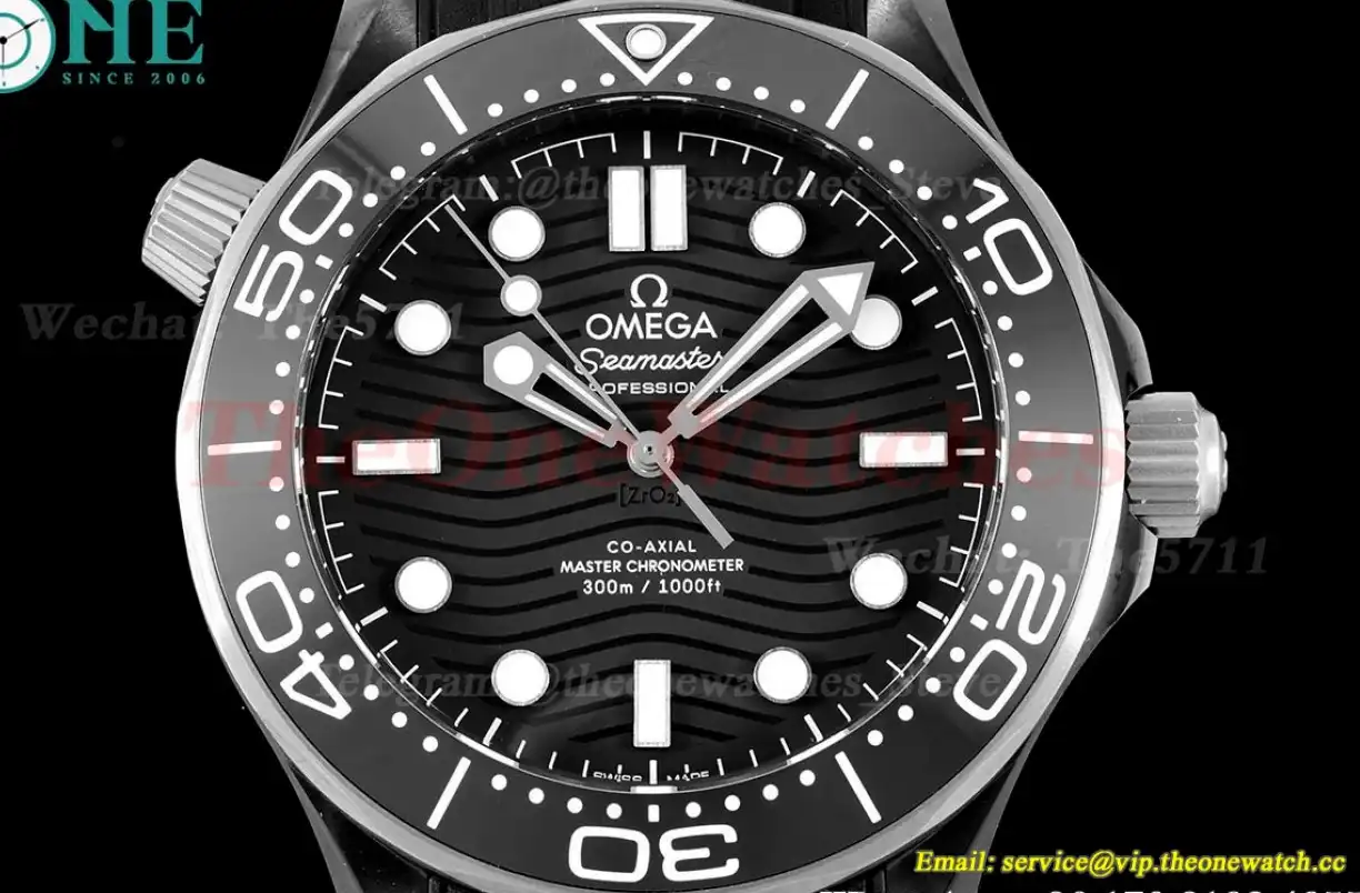 Seamaster 300m 43.5mm Ceramic RU Black Dial ORF A8806