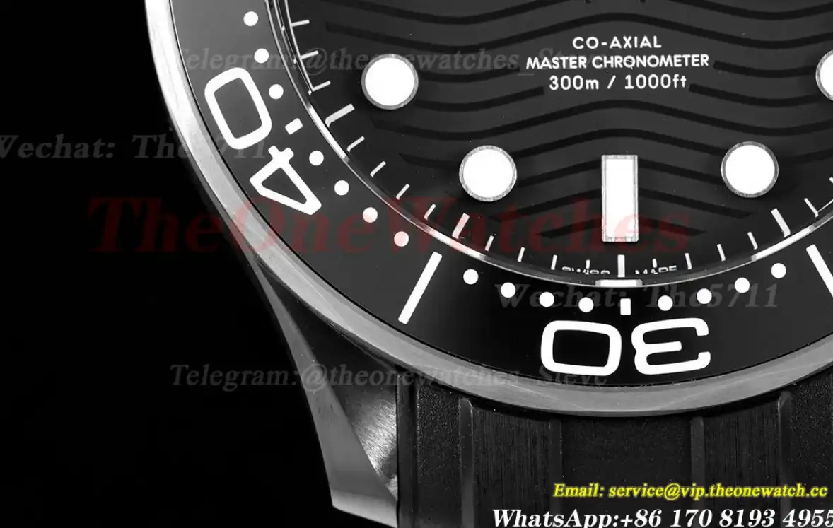 Seamaster 300m 43.5mm Ceramic RU Black Dial ORF A8806