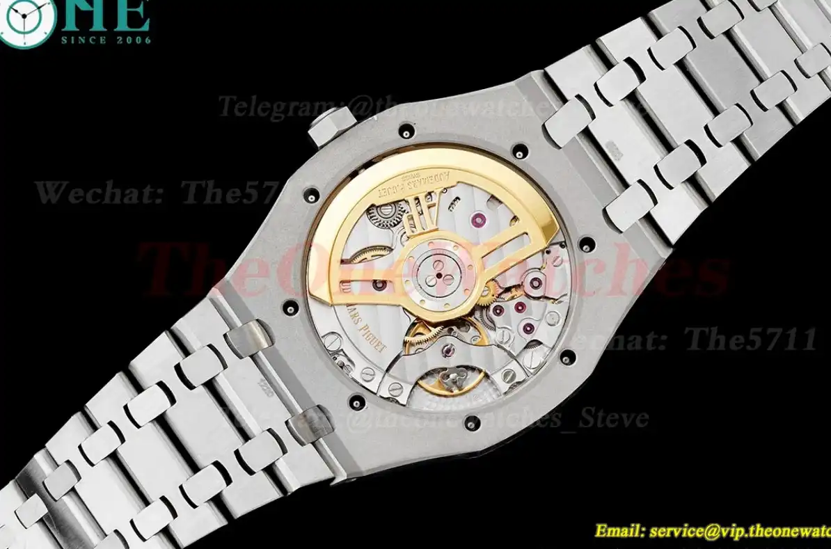 Royal Oak 41mm 15500 SS SS White Stk ZF V3 A4302 Super Clone