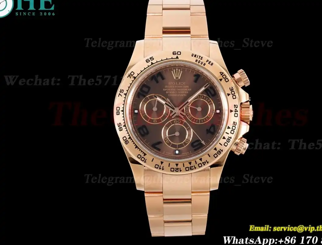 Daytona 116505 40mm RG RG Brown Num Clean DD4130