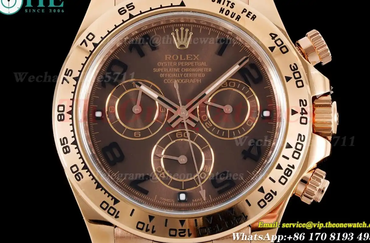 Daytona 116505 40mm RG RG Brown Num Clean DD4130