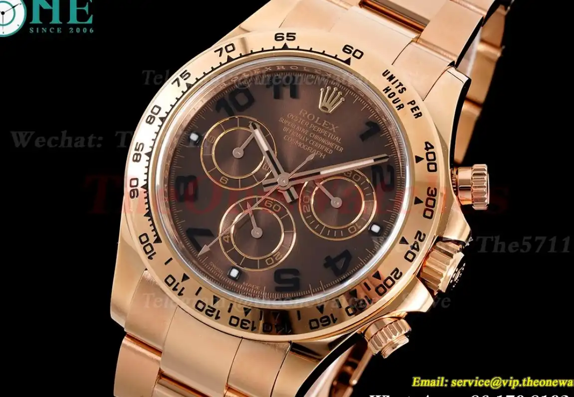 Daytona 116505 40mm RG RG Brown Num Clean DD4130