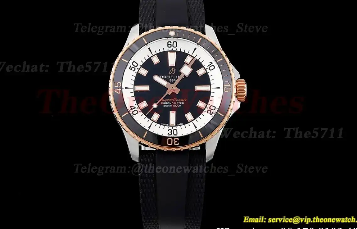 Superocean 42mm Black Bezel SS RU Black Dial BLSF A2824