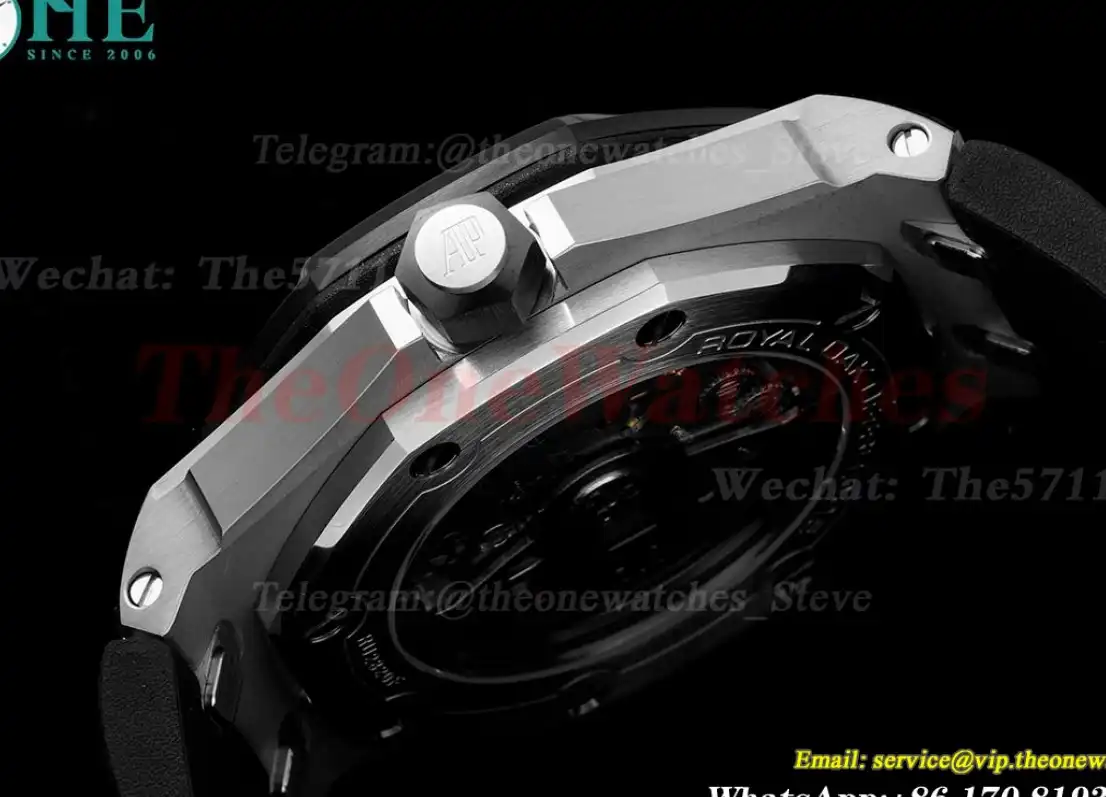 Royal Oak Offshore Diver 15720 42mm Ceramic Bezel SS RU Black Stk IPF A4308