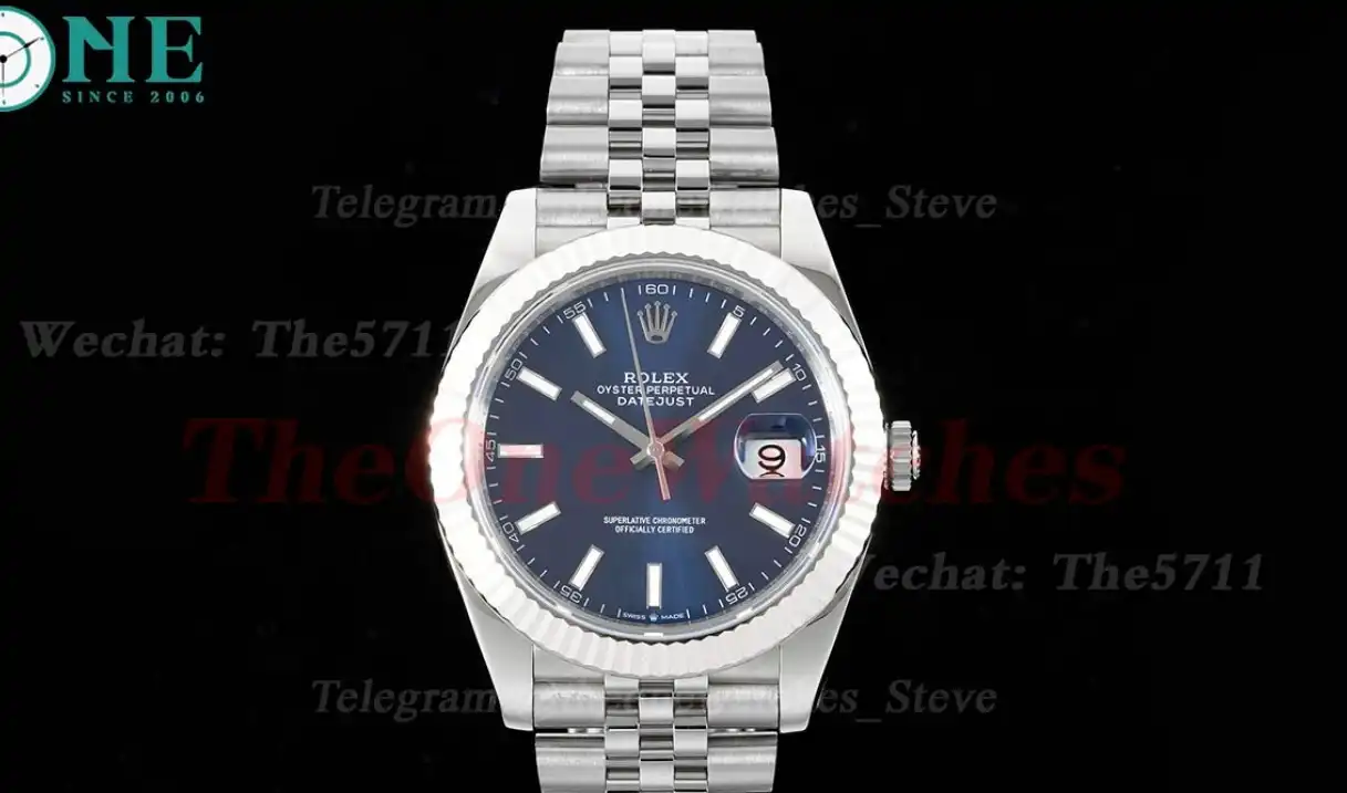 Datejust 126334 41mm Jubilee SS SS Blue Dial JVS VR3235