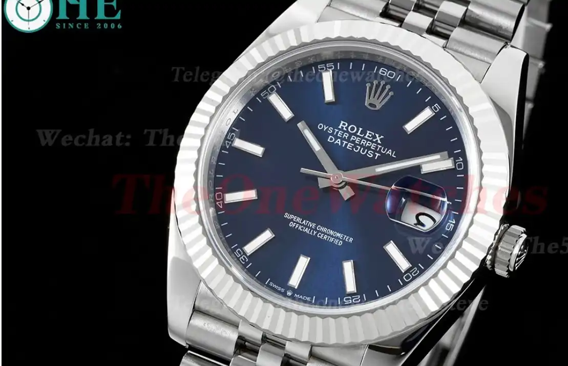 Datejust 126334 41mm Jubilee SS SS Blue Dial JVS VR3235