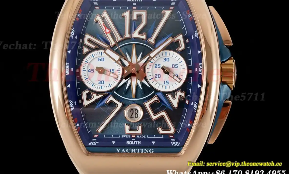 Vanguard Chrono RG LE Blue Num ABF A7750