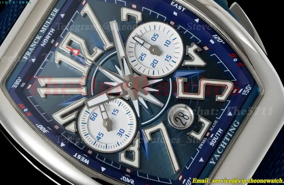 Vanguard Chrono SS NY Blue Num ABF A7750