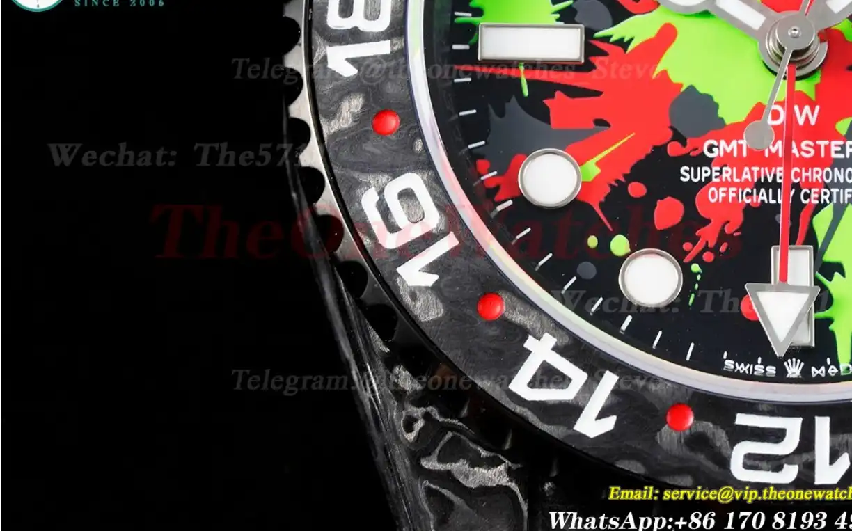 GMT Master II DIW Carbon NY Motley Dial VSF VR3186