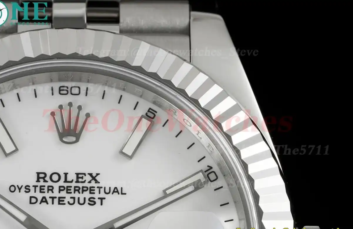 Datejust 126334 41mm Jubilee SS SS White Dial JVS VR3235