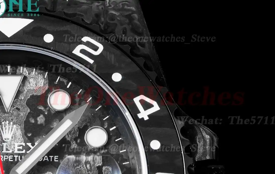 GMT Master II DIW Carbon NY Black Textured Dial VSF VR3186