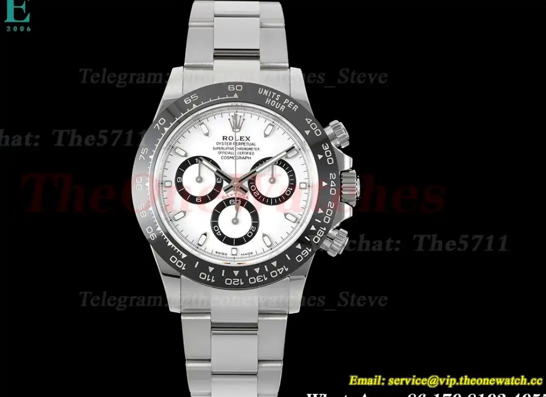 Daytona 116500 SS SS White Dial 904L BTF V2 SA4130