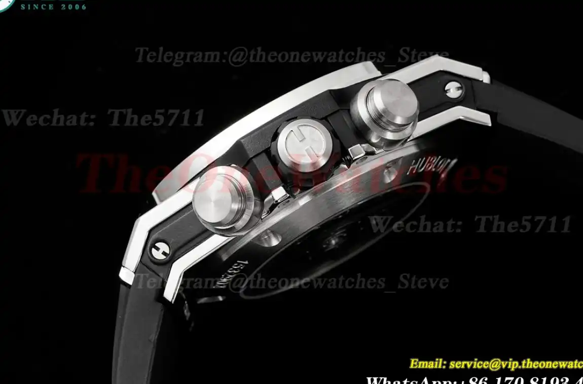 Big Bang Unico 44mm Gems Bezel Titanium SS Diams Rubber BBF A1280