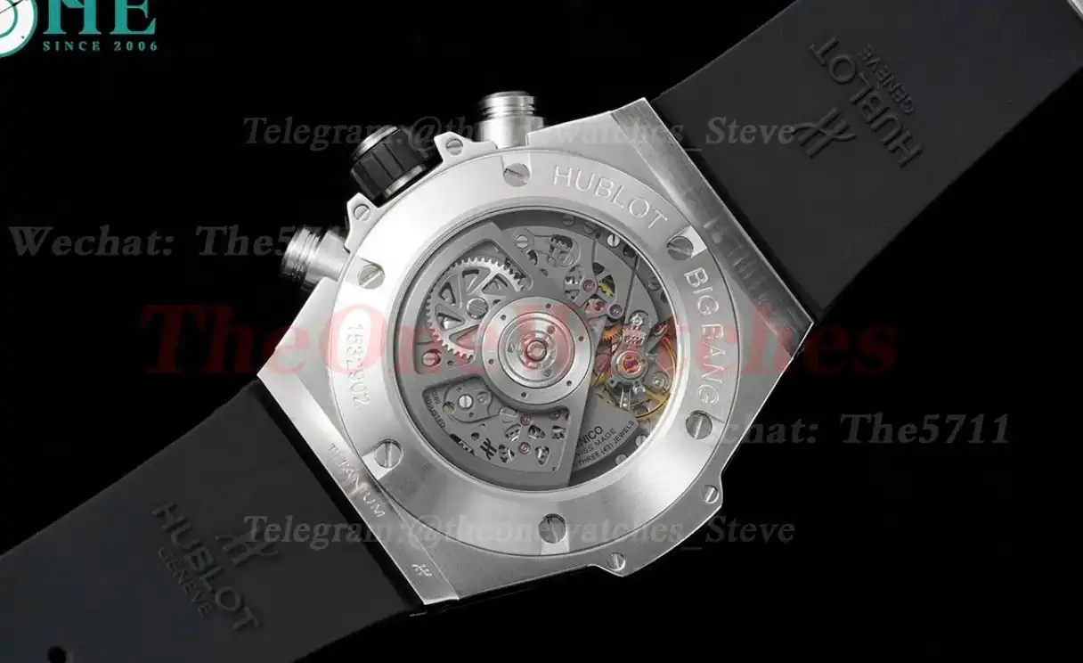 Big Bang Unico 44mm Diams Bezel Titanium SS Rubber BBF A1280