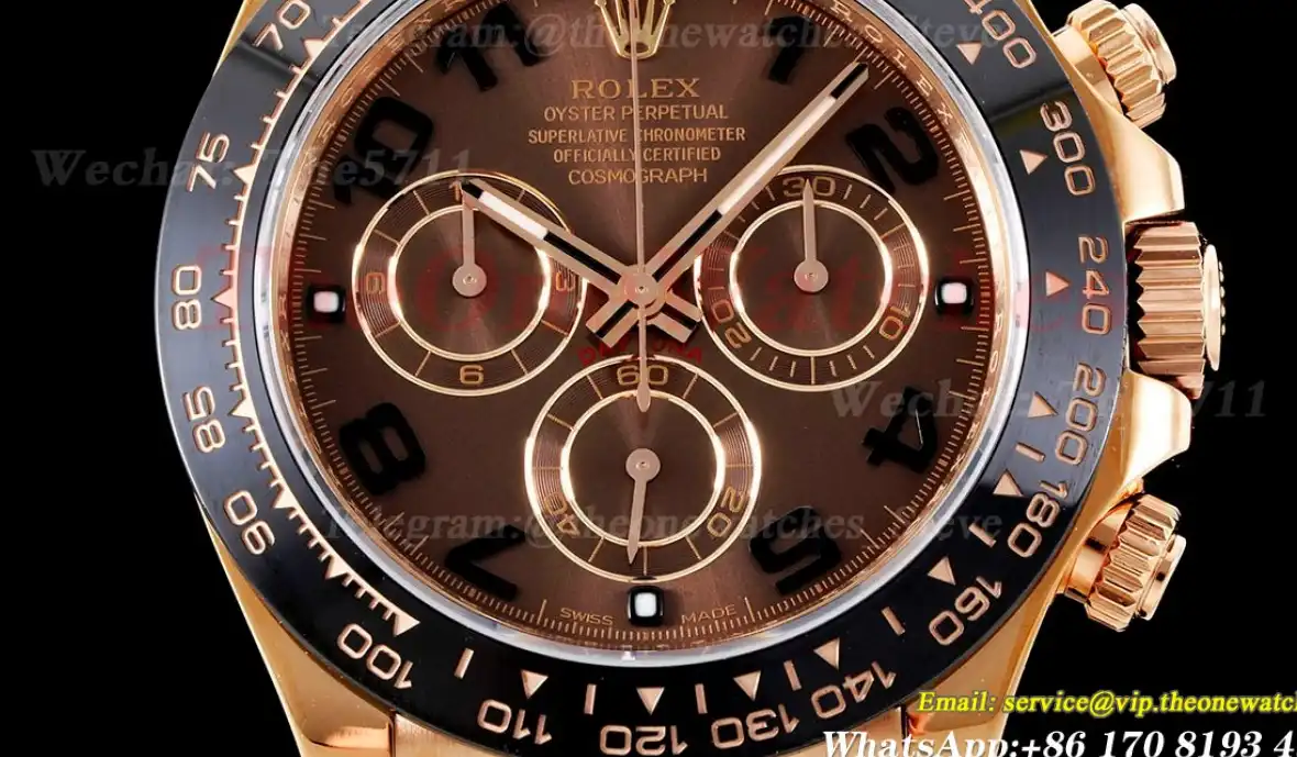 Daytona 116515 40mm RG RU Brown Num Clean DD4130