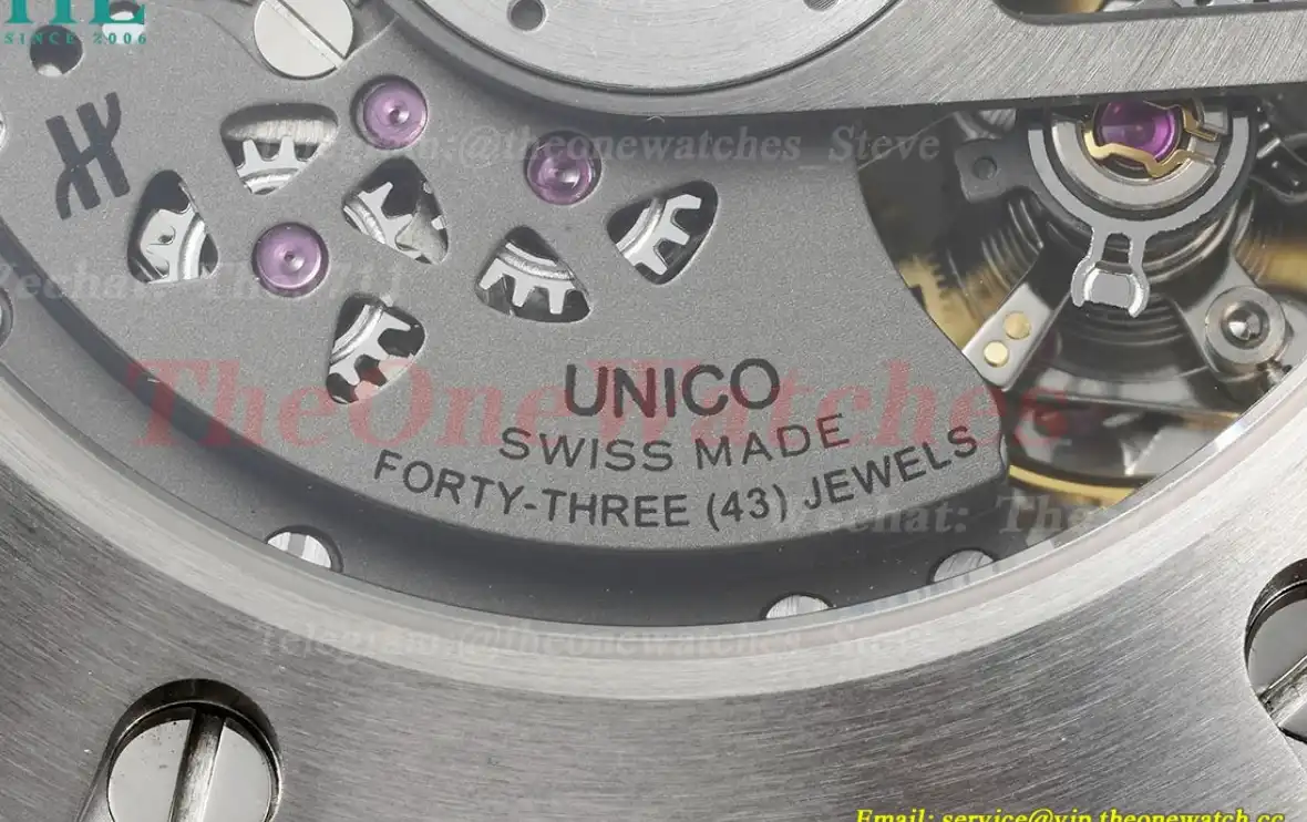 Big Bang Unico 44mm Diams Bezel Titanium SS Diams Rubber BBF A1280