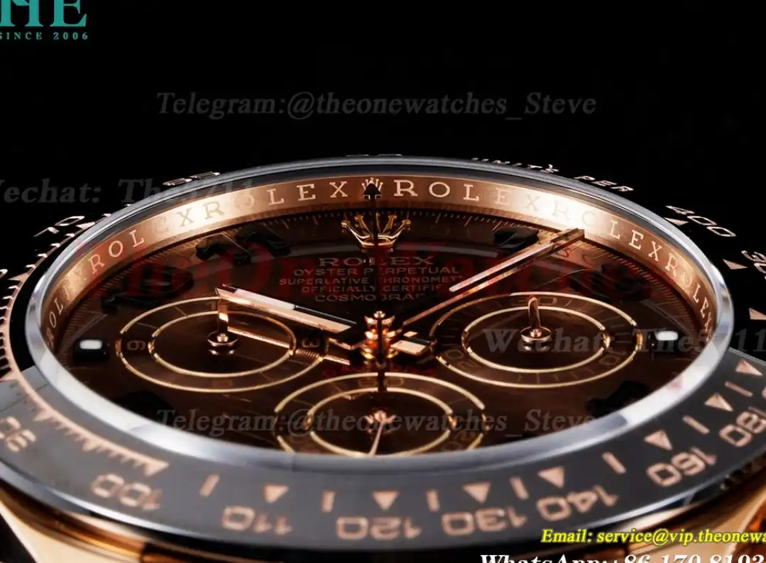 Daytona 116515 40mm RG RU Brown Num Clean DD4130