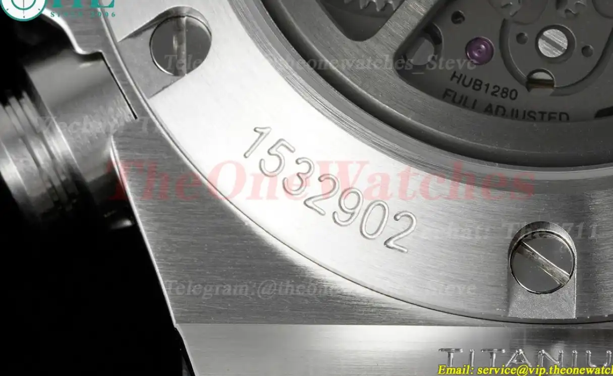 Big Bang Unico 44mm Diams Bezel Titanium SS Rubber BBF A1280