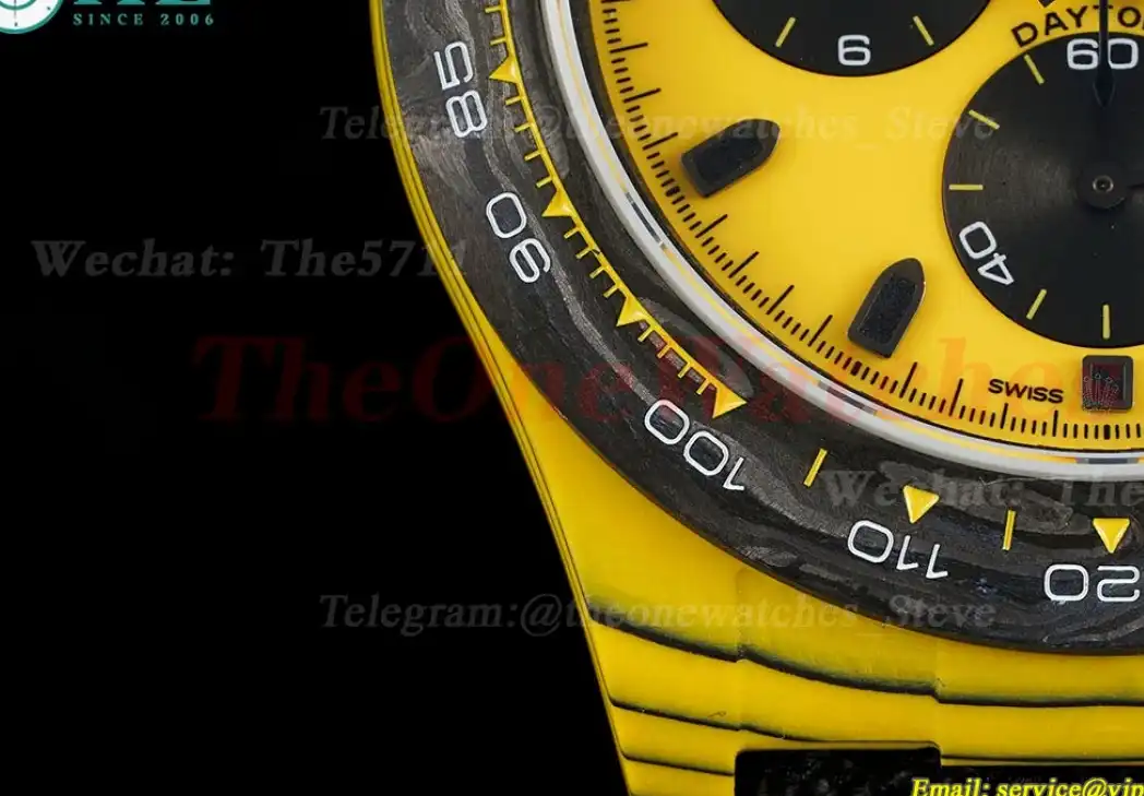 Daytona Diw 40mm FC NY Yellow Dial N6F DD4130