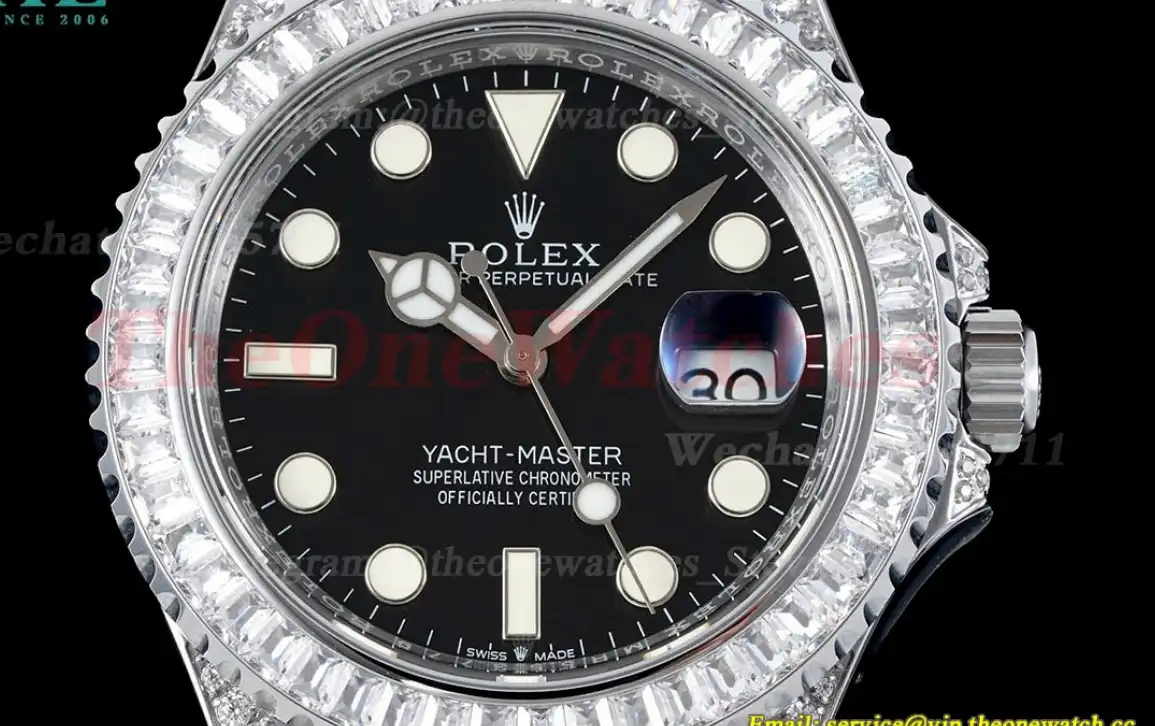 Yacht-Master 42mm 226659 SS RU Black Dial 904L JVSF VR3235