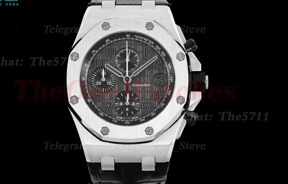 Royal Oak Offshore 42mm SS LE Grey Num RSF A3126 Mod