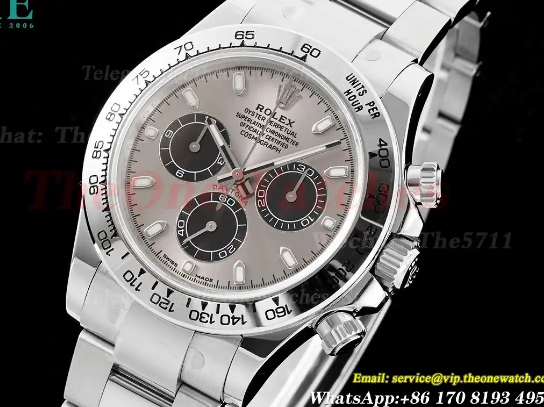 Daytona 116509 40mm SS SS Grey Dial KING SA4130