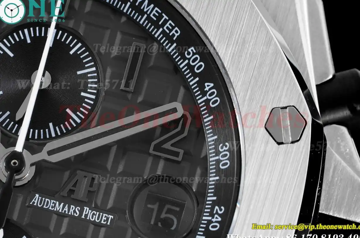 Royal Oak Offshore 42mm SS LE Grey Num RSF A3126 Mod