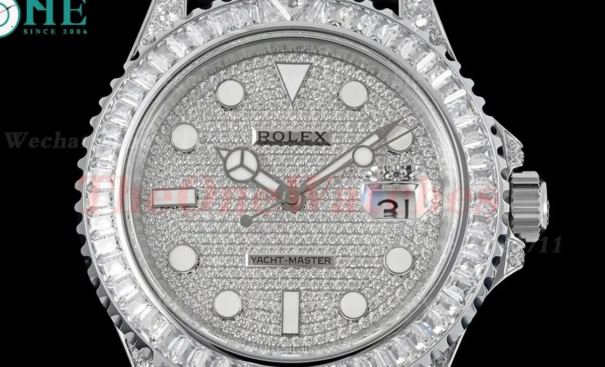 Yacht-Master 42mm SS RU Full Diamonds Dial 904L JVSF VR3235