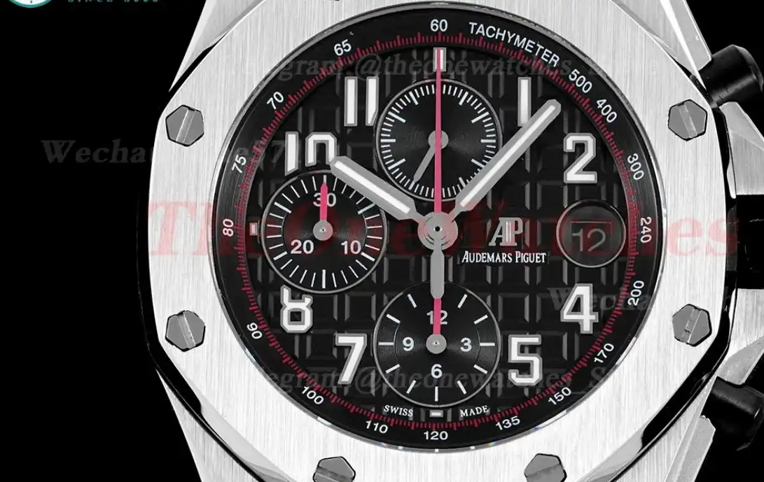 Royal Oak Offshore 42mm SS LE Black Num RSF A3126 Mod