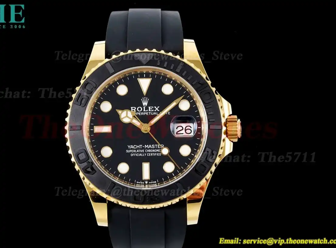 Yacht-Master 226658 42mm YG RU Black Dot Clean VR3235