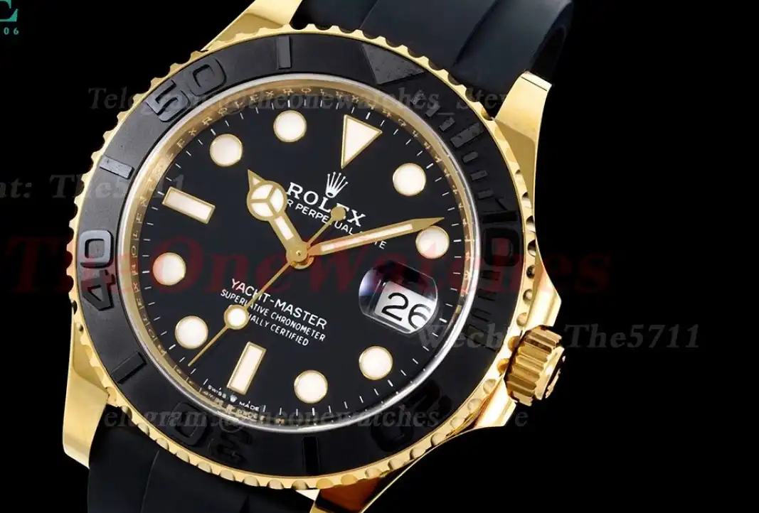 Yacht-Master 226658 42mm YG RU Black Dot Clean VR3235