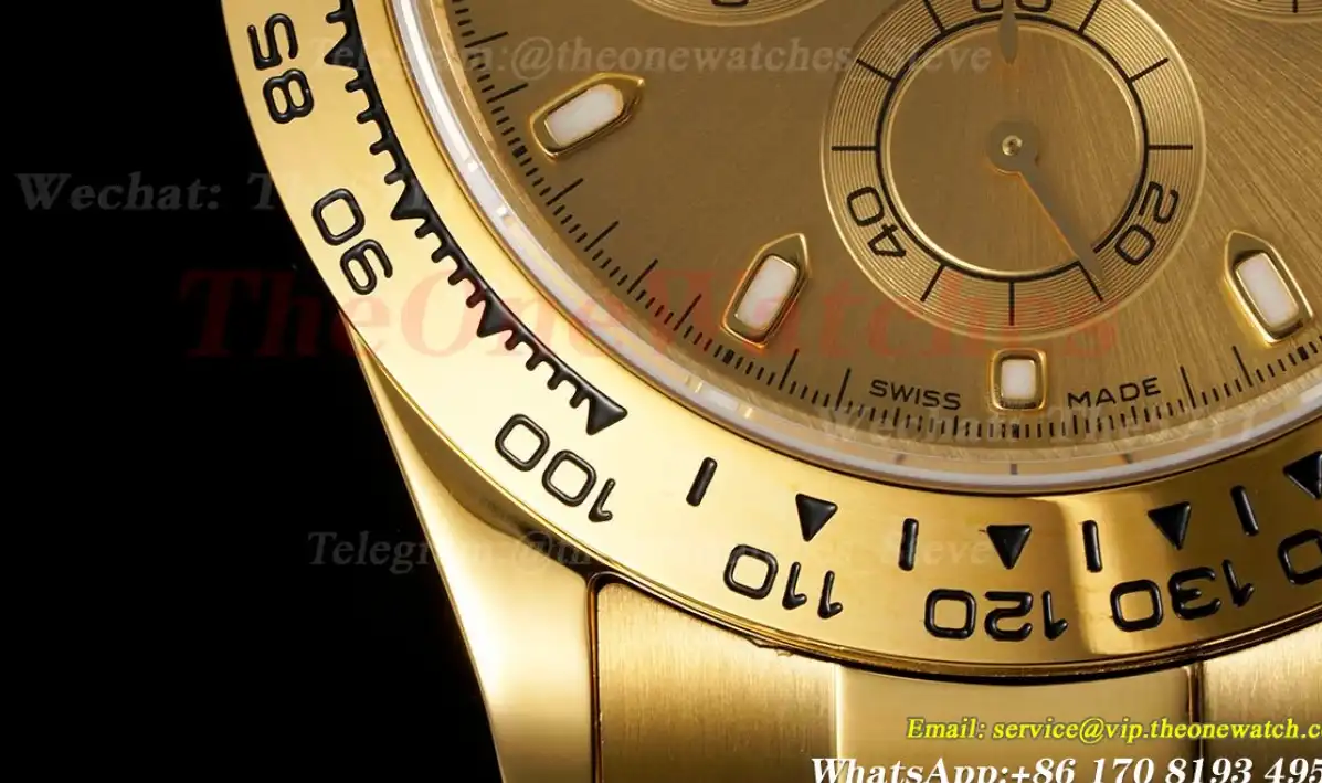 Daytona 116508 YG YG Gold Dial 316L WF A7750