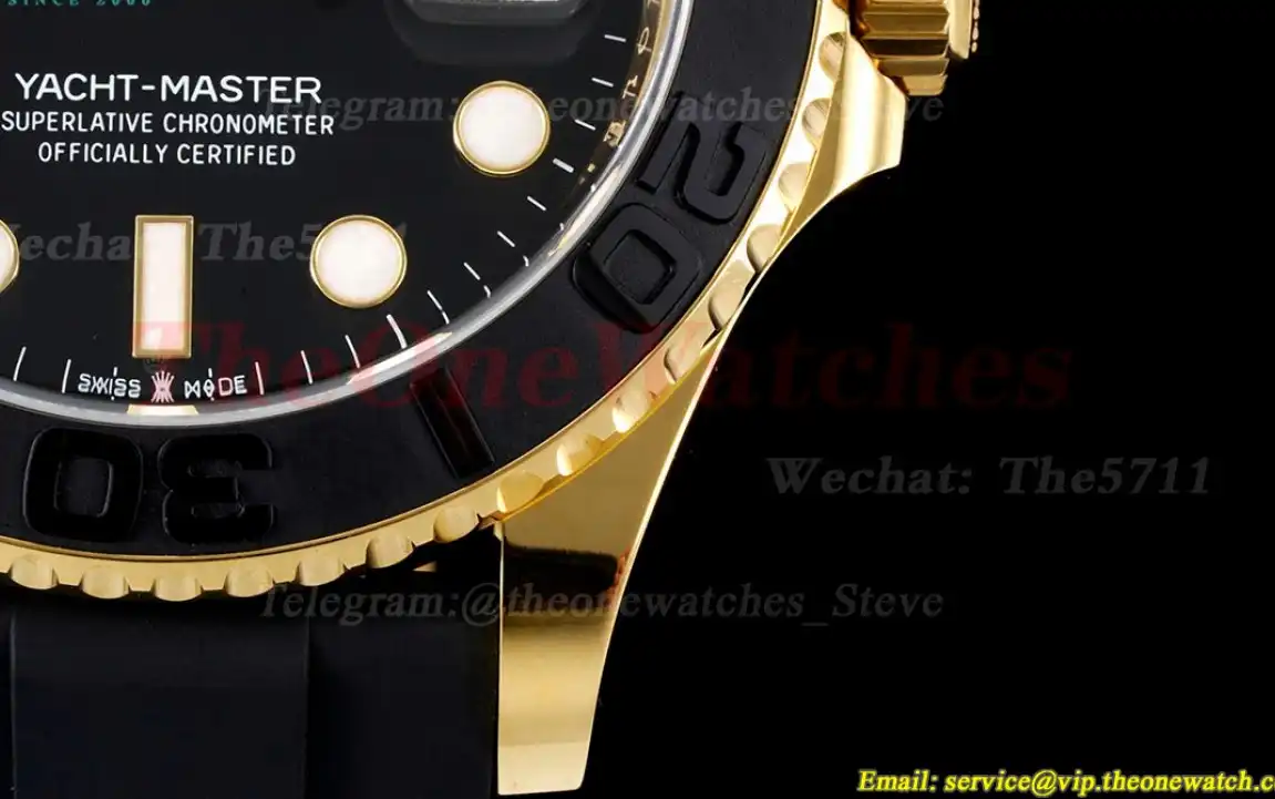 Yacht-Master 226658 42mm YG RU Black Dot Clean VR3235