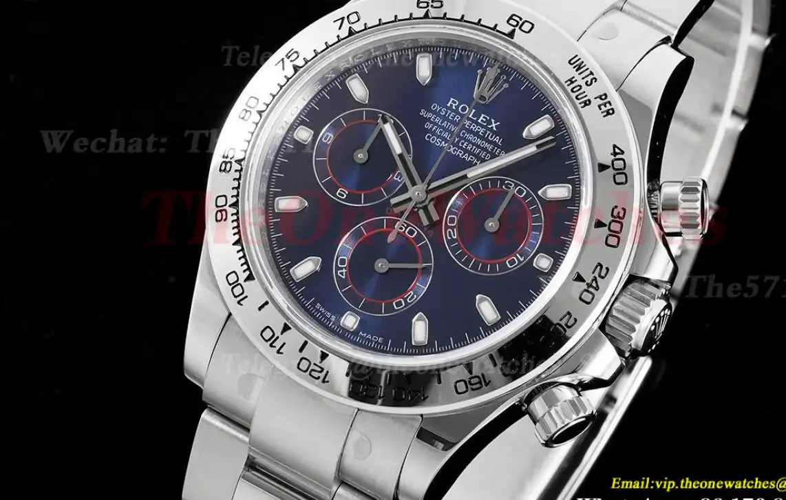 Daytona 116509 40mm SS SS Blue Dial KING SA4130