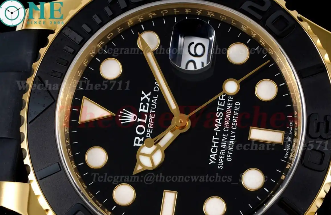 Yacht-Master 226658 42mm YG RU Black Dot Clean VR3235