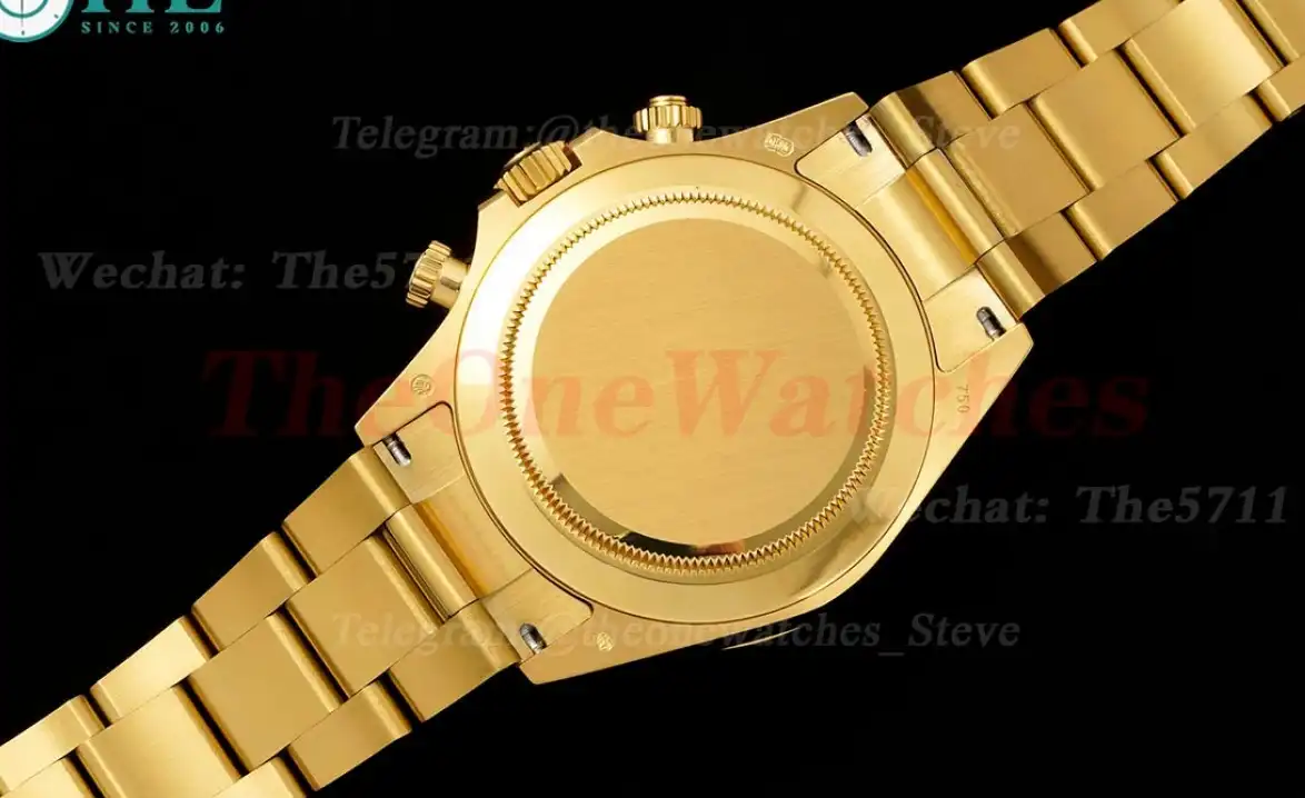 Daytona 116508 YG YG Gold Dial 316L WF A7750